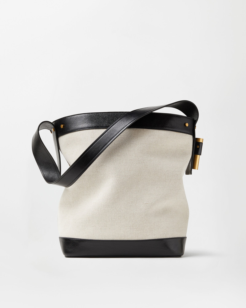 Pivot Large Canvas Bucket Bag 6