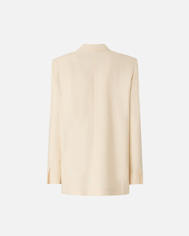 PINKO SINGLE-BREASTED JACKET WITH A RUSTIC EFFECT outlook