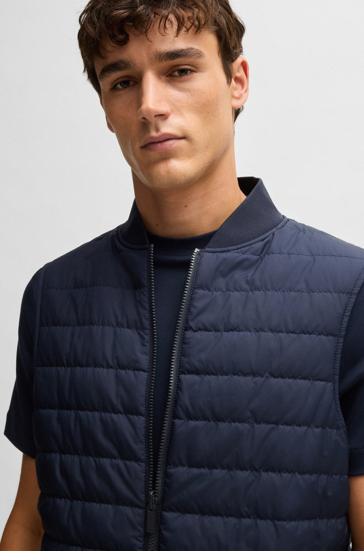 TRAVEL-FRIENDLY STRETCH-SOFTSHELL COAT WITH DETACHABLE INNER GILET - 3