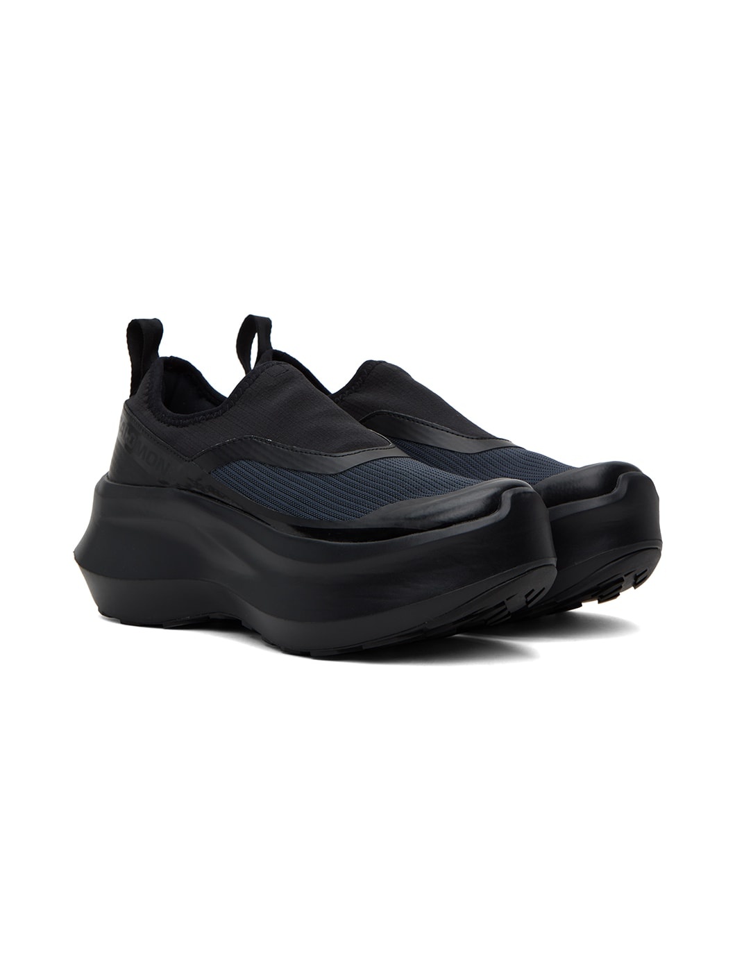 Black Salomon Edition Slip On Platform Sneakers - 4