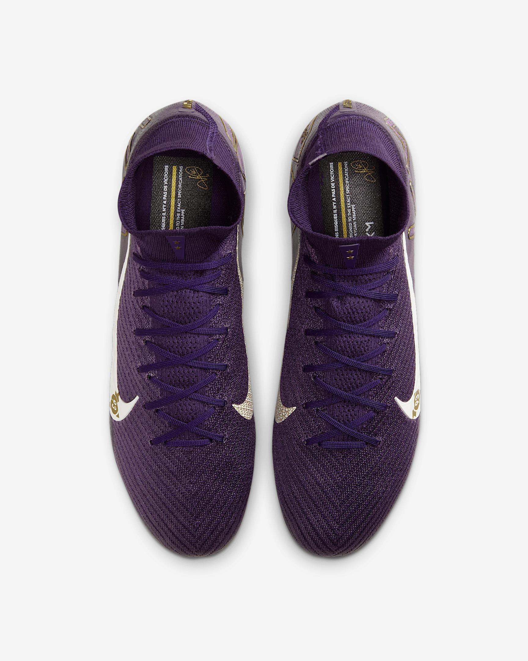 Nike Mercurial Superfly 10 Elite "Kylian Mbappé" FG High-Top Soccer Cleats - 4