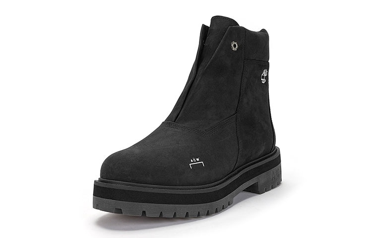 Timberland x A Cold Wall 6 Inch Premium Side Zip Boot 'Jet Black Nubuck' A68VB - 3