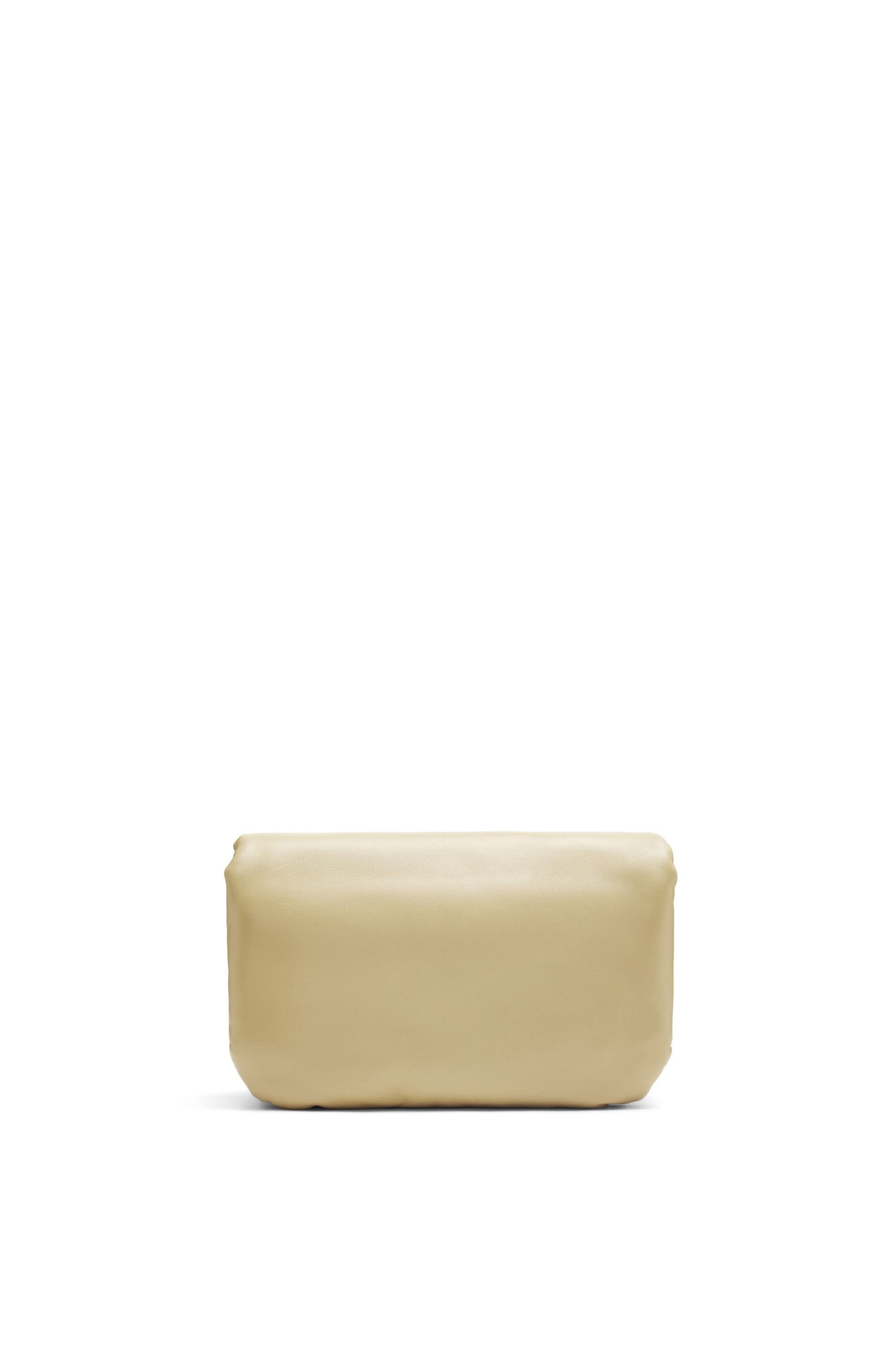Mini Puffer Goya bag in shiny nappa lambskin & Donut chain in resin - 5