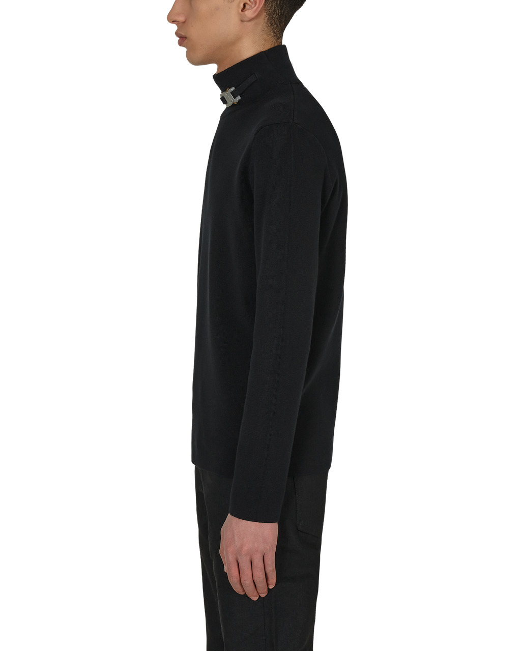 BUCKLE TURTLENECK SWEATER - 4