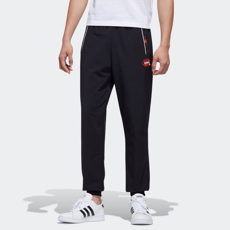adidas neo M Artist Tp Casual Sports Bundle Feet Long Pants Black FS6400 - 2