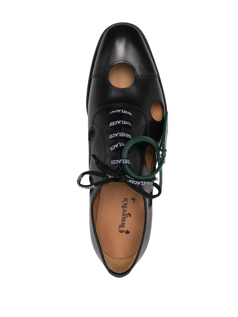 x Church's Meteor-holes leather Oxford shoes - 4
