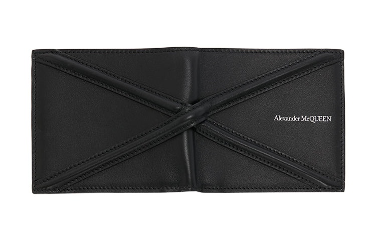 Alexander McQueen Harness Wallet 'Black' 726320-1AAD0-1000 - 4
