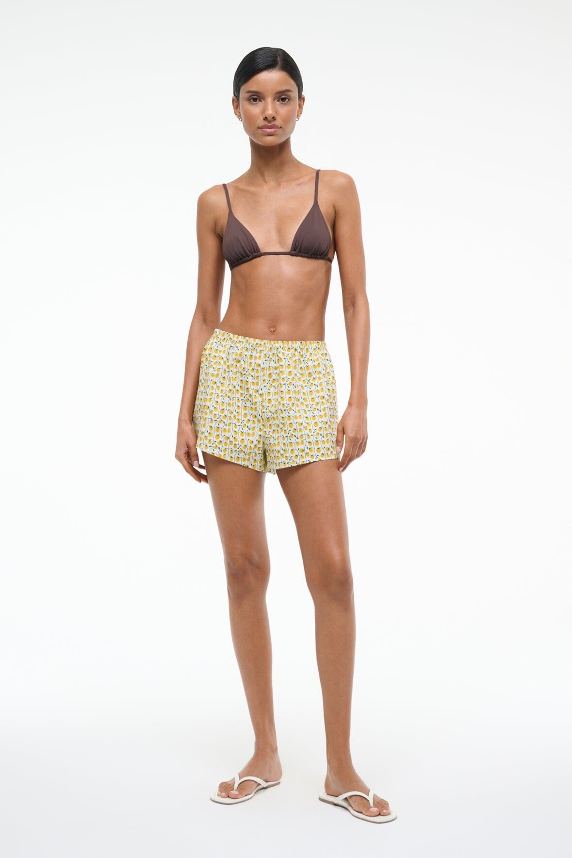 STAUD PADDLE SHORT ON THE VINE GOLDEN - 4