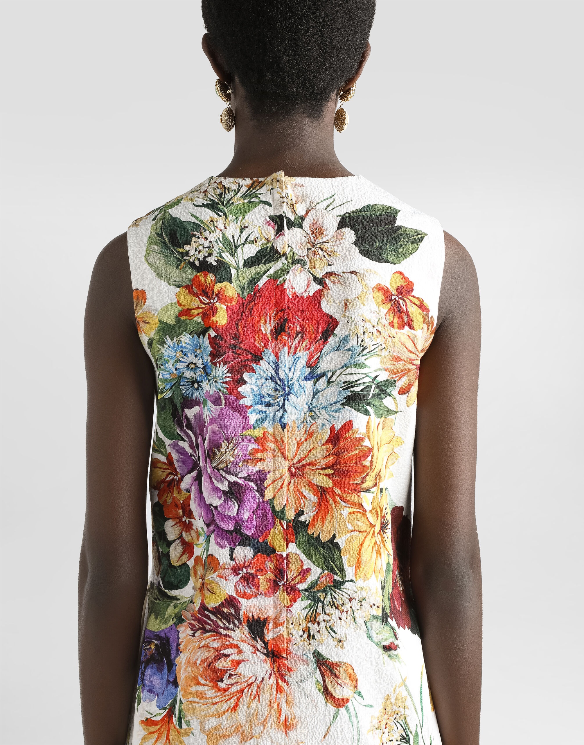 Flower bouquet-print top - 5