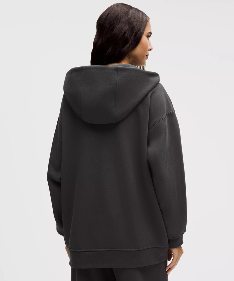 Women's Big Cozy Ultra-Oversized Full-Zip Hoodie *Long 3