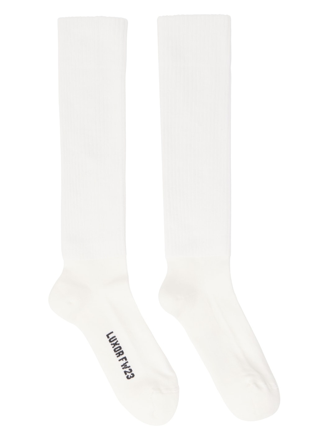 Off-White Knee High Socks - 1