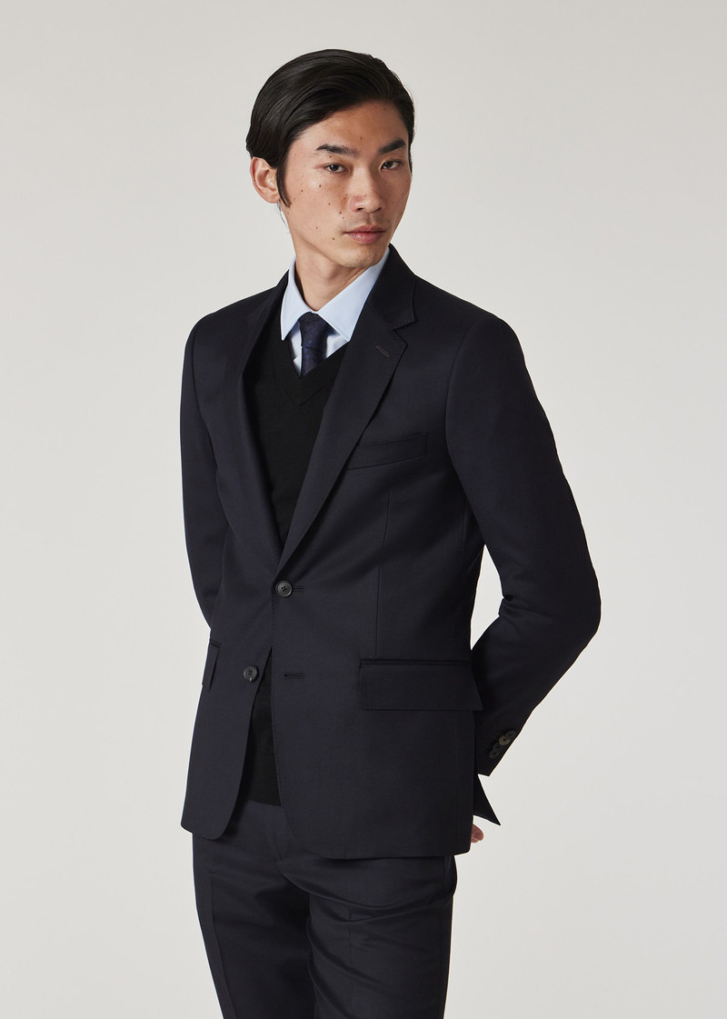 Wool Twill Two-Button Suit 5