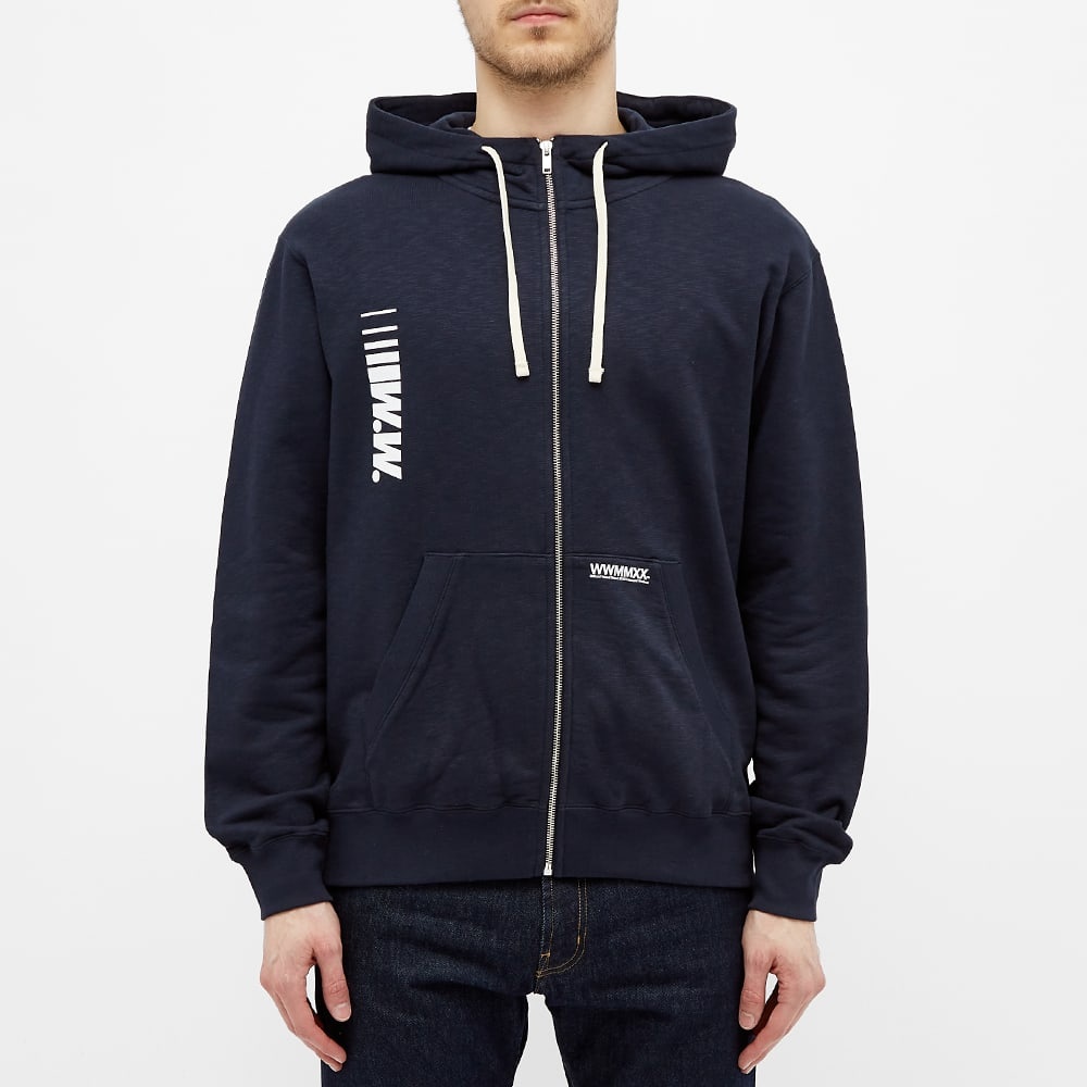 Wood Wood Danny Logo Zip Hoody - 3