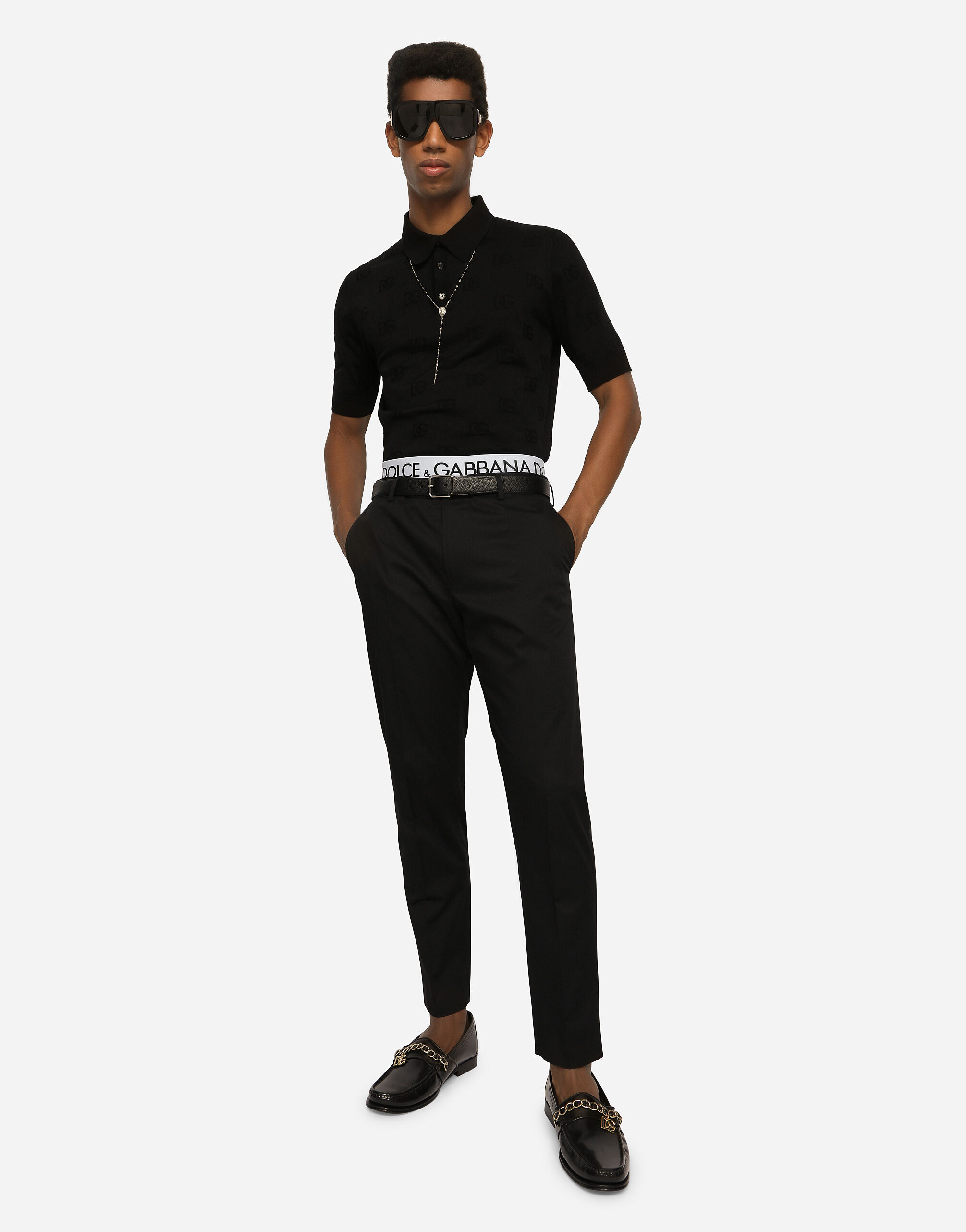Wool and silk pants - 5
