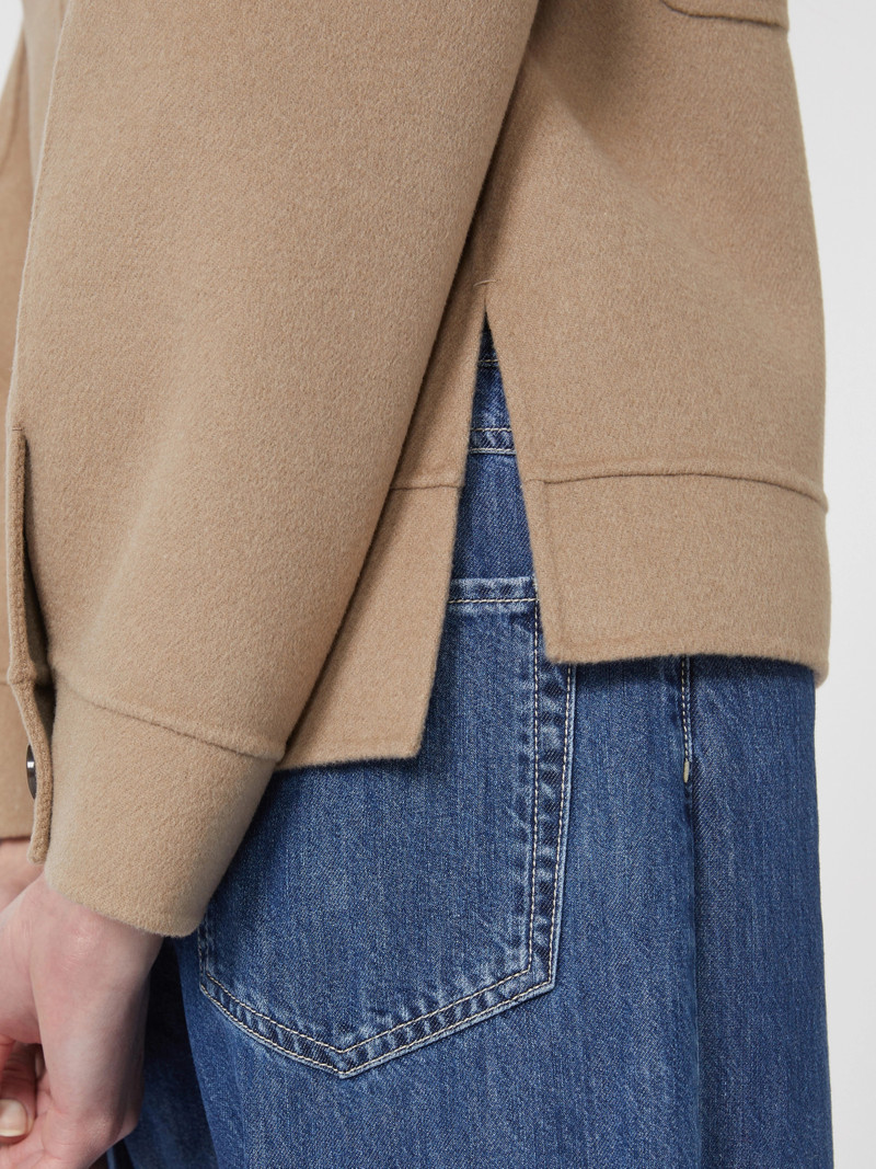 SIMONA Short wool jacket - BEIGE 5