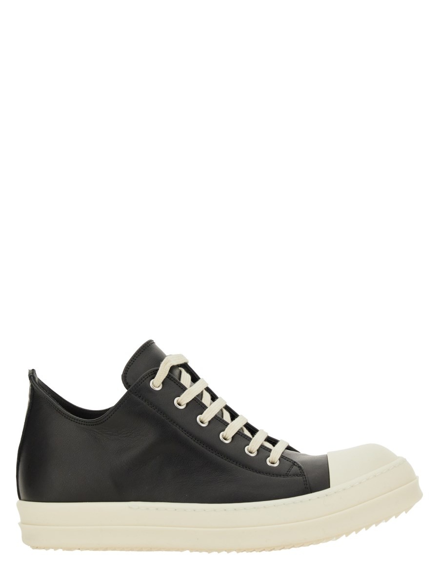 LOW TOP LEATHER SNEAKER - 1