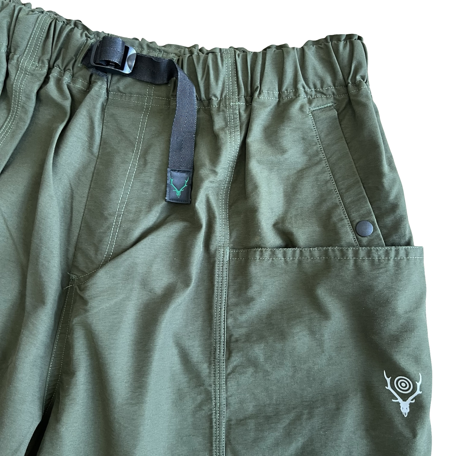 South2 West8 Belted Nylon Trousers SZ L - 3