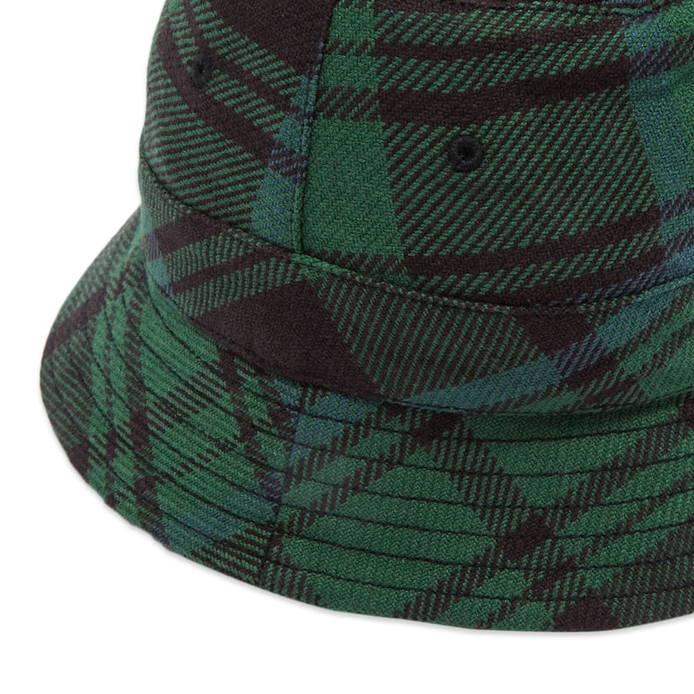 Universal Works Heavy Check Bucket Hat - 2