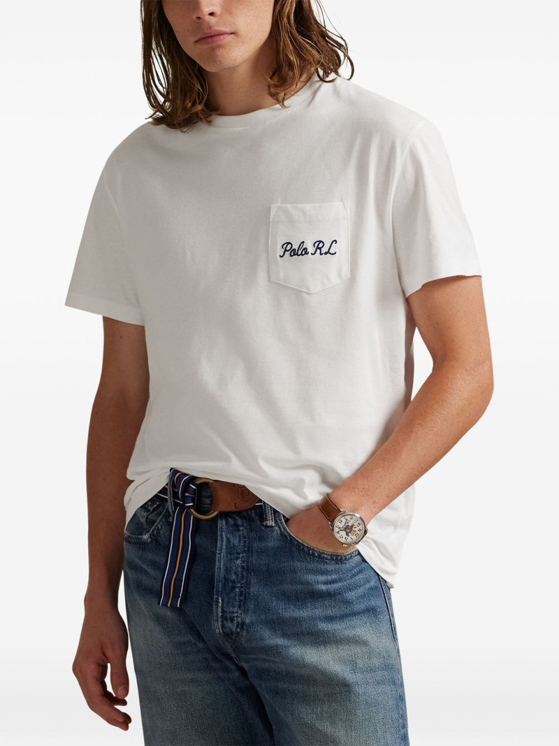 Polo Bear back-print chest-pocket T-shirt 3