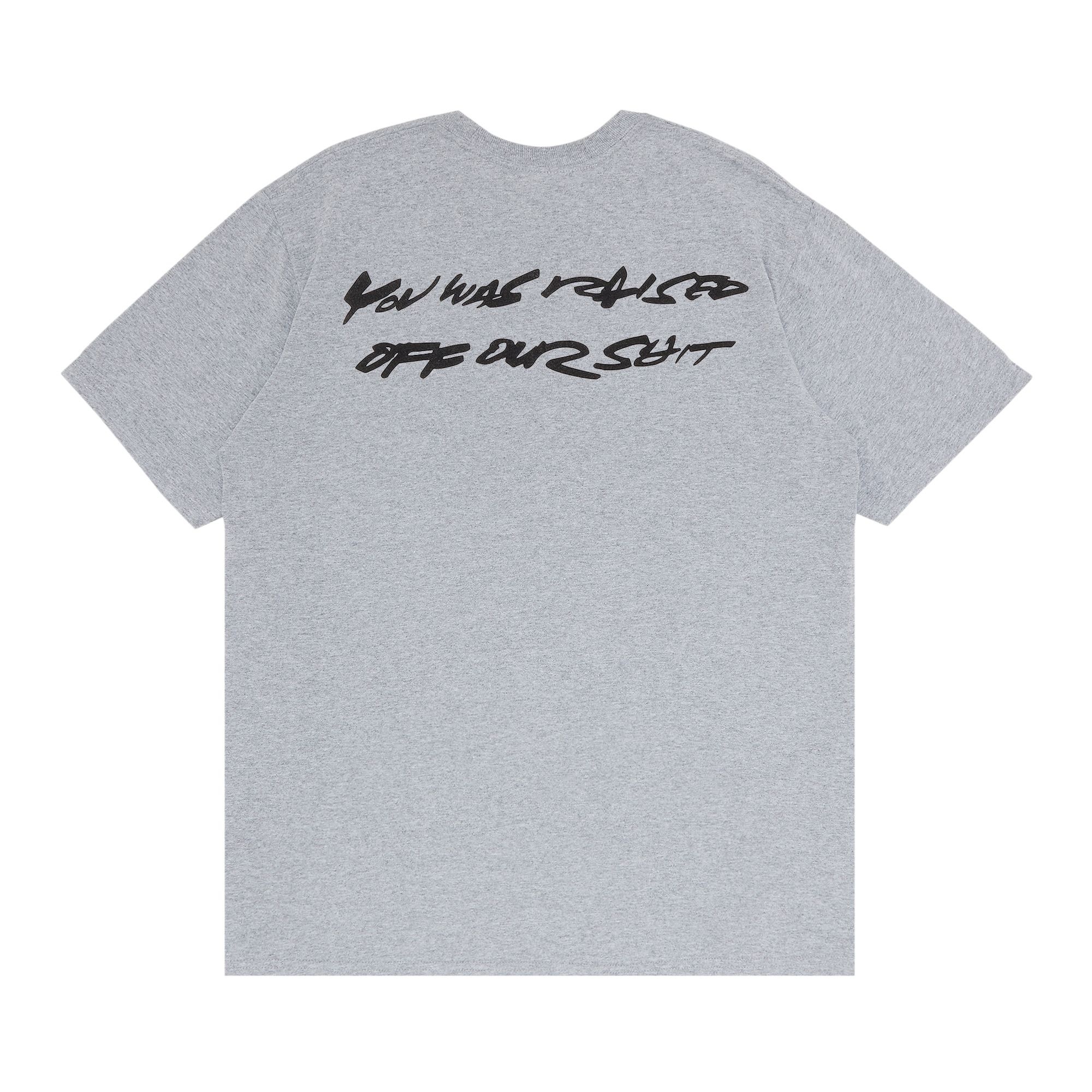 Supreme Futura Box Logo Tee 'Heather Grey' - 2