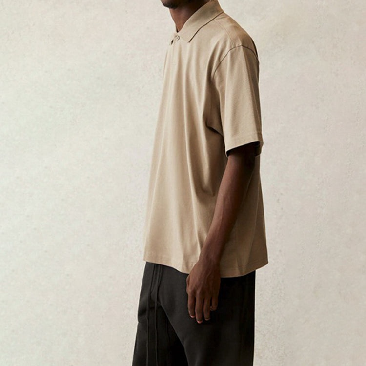 Fear of God Essentials SS21 Polo Shirt 'Moss' FOG-SS21-583 - 6