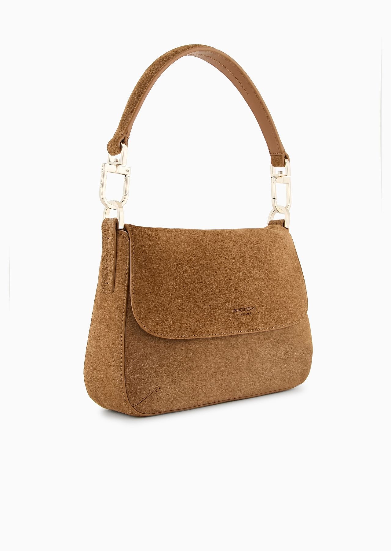 Small la Prima Soft suede handbag - 2
