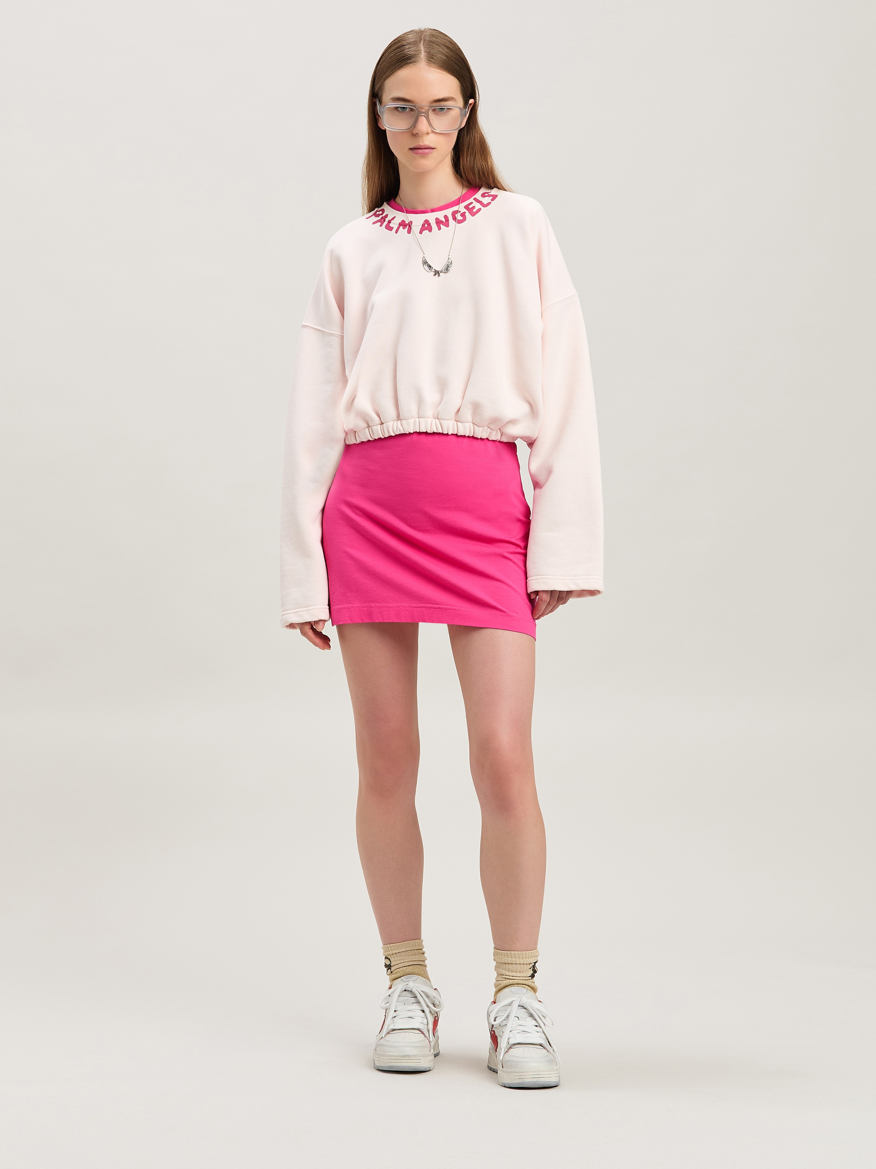 Logo Cropped sweatshirt - 2