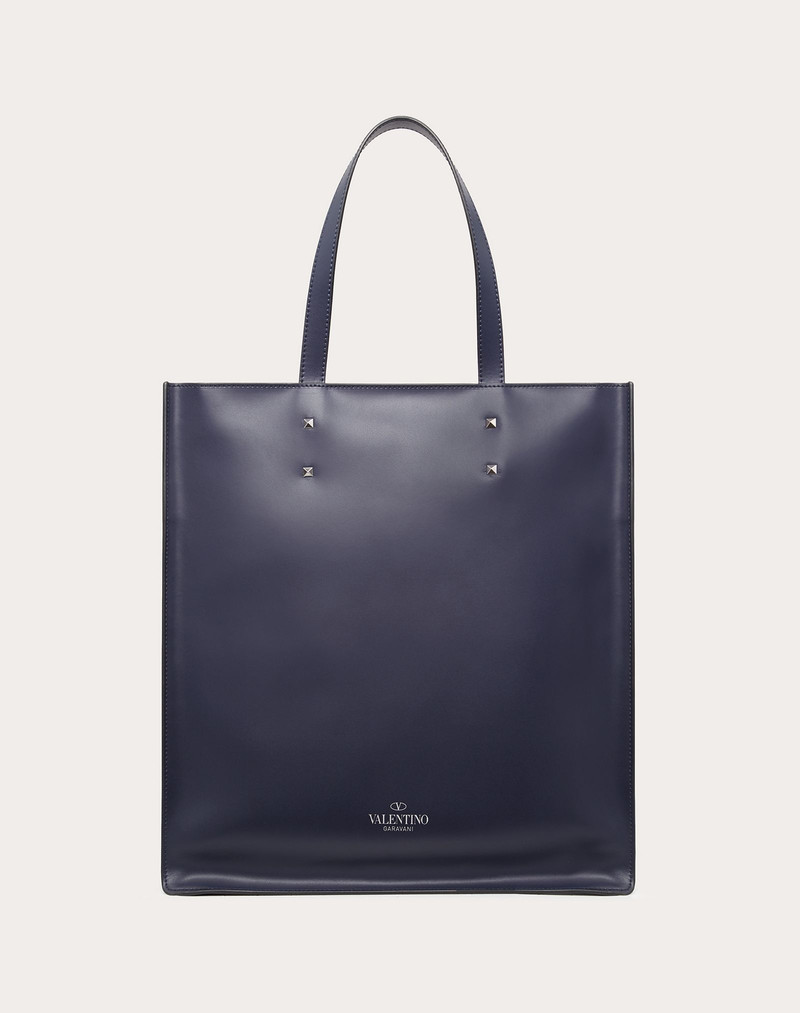 LEATHER VLTN TOTE 3