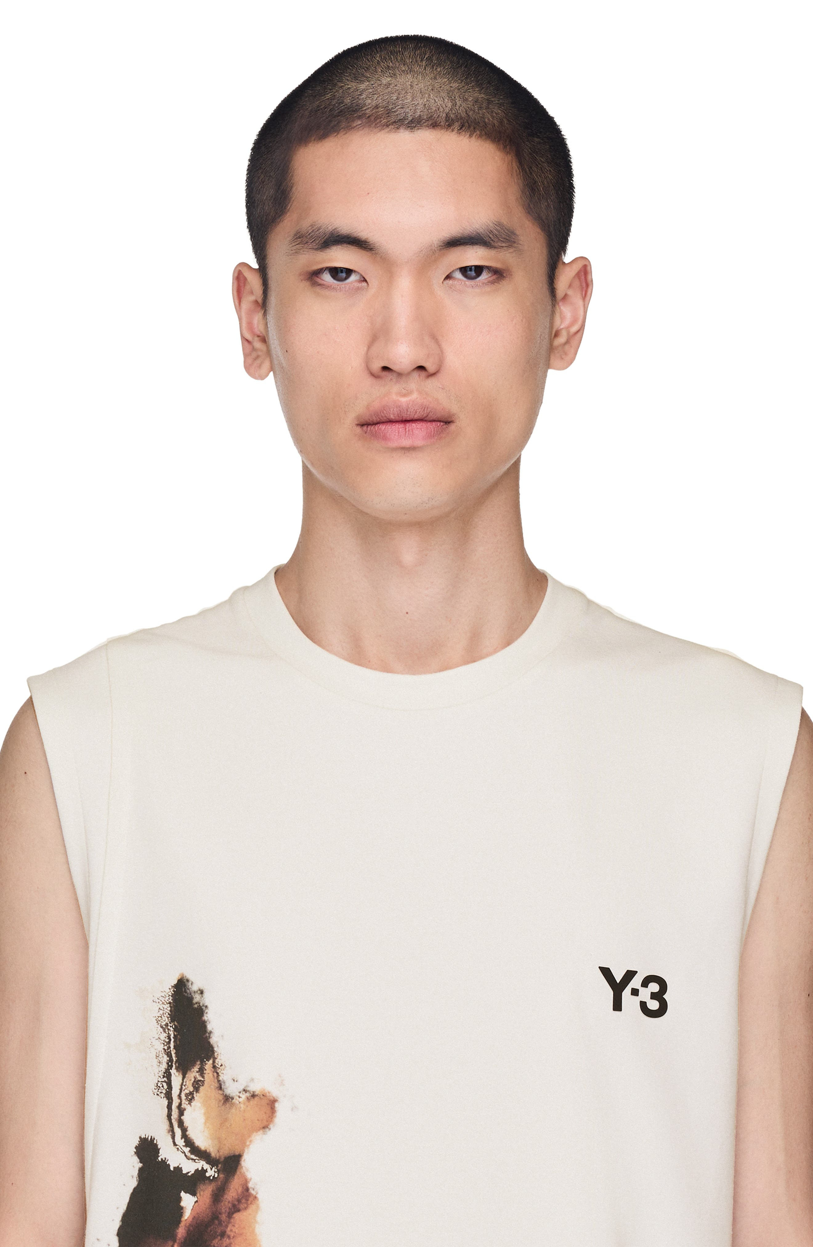 adidas Y-3 Climacool Graphic Tank in Orbit Grey at Nordstrom - 4