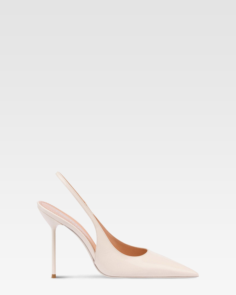 Patent leather slingback 1