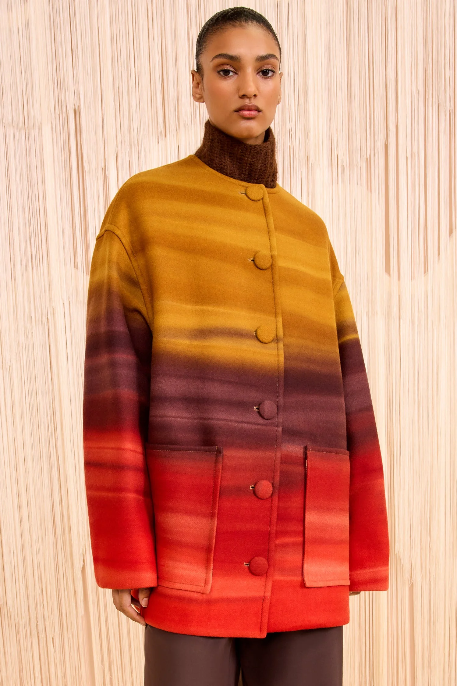 Ambrose Wool Meton Coat - 1