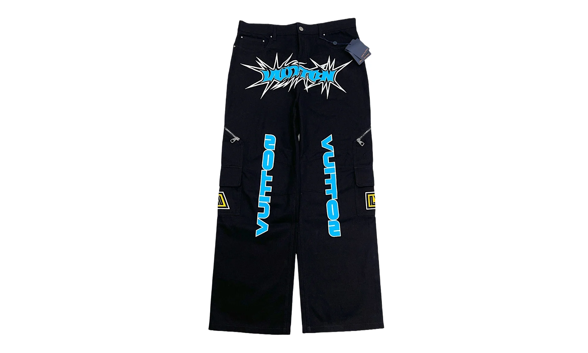 Racing Urban Multi Pocket Jeans "Black" 1ABJ7T - 1
