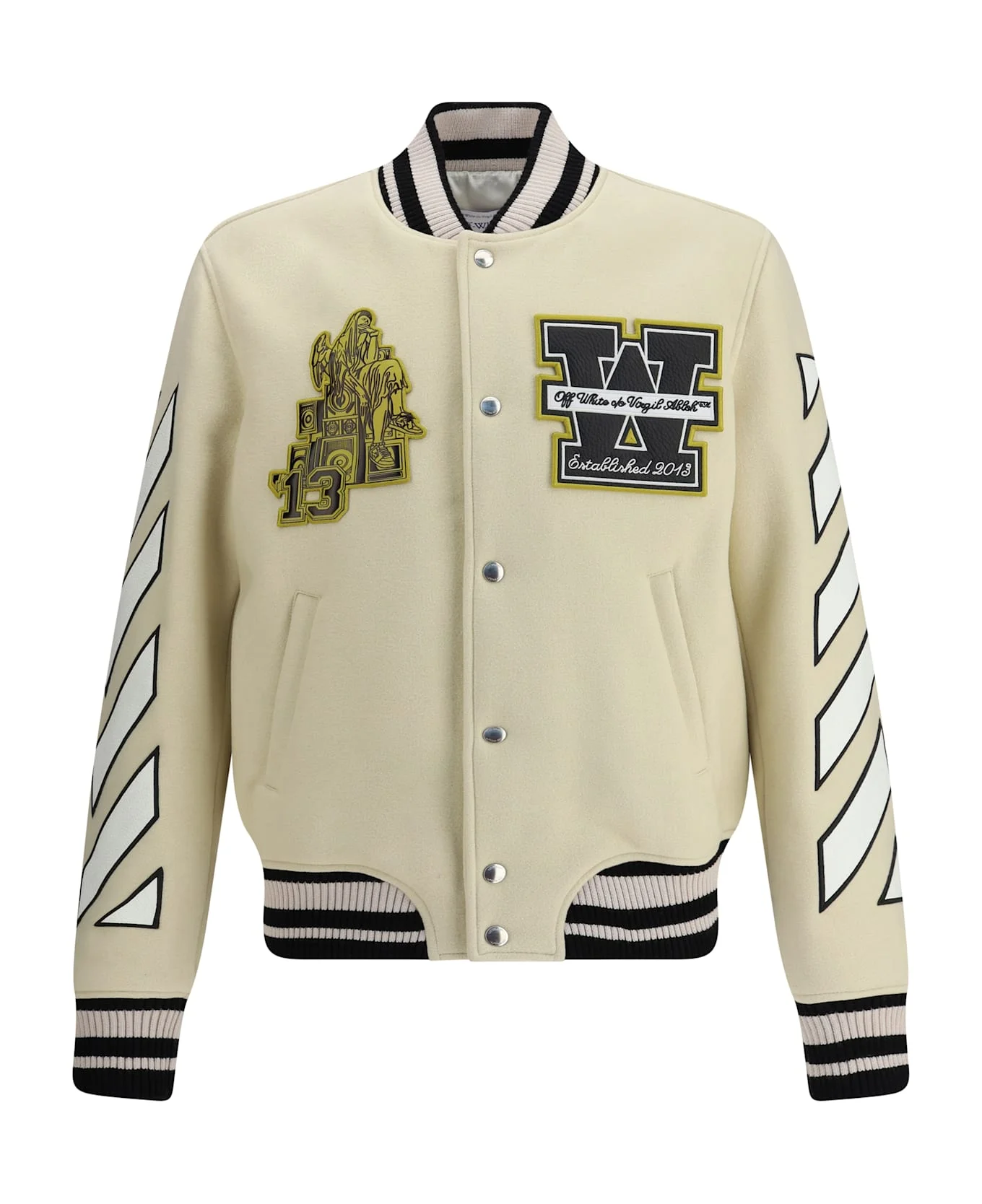 Lion Wool Varsity Jacket - 1