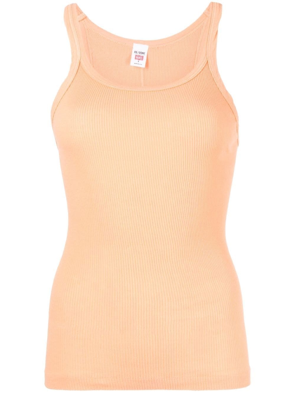 ribbed-knit tank top - 1
