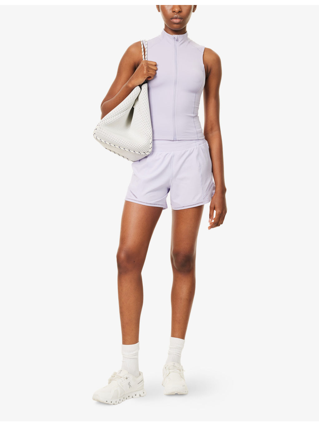 Hotty Hot 4in Lace-Trim Stretch-Woven Shorts - 2