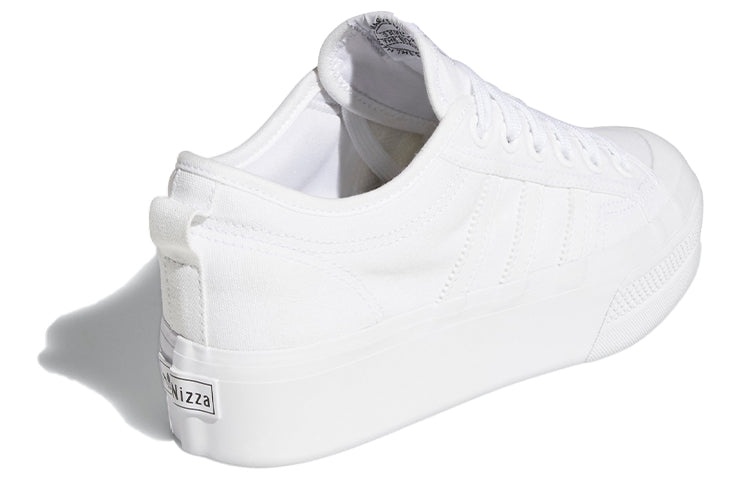 (WMNS) adidas Nizza Platform 'Triple White' FV5322 - 4