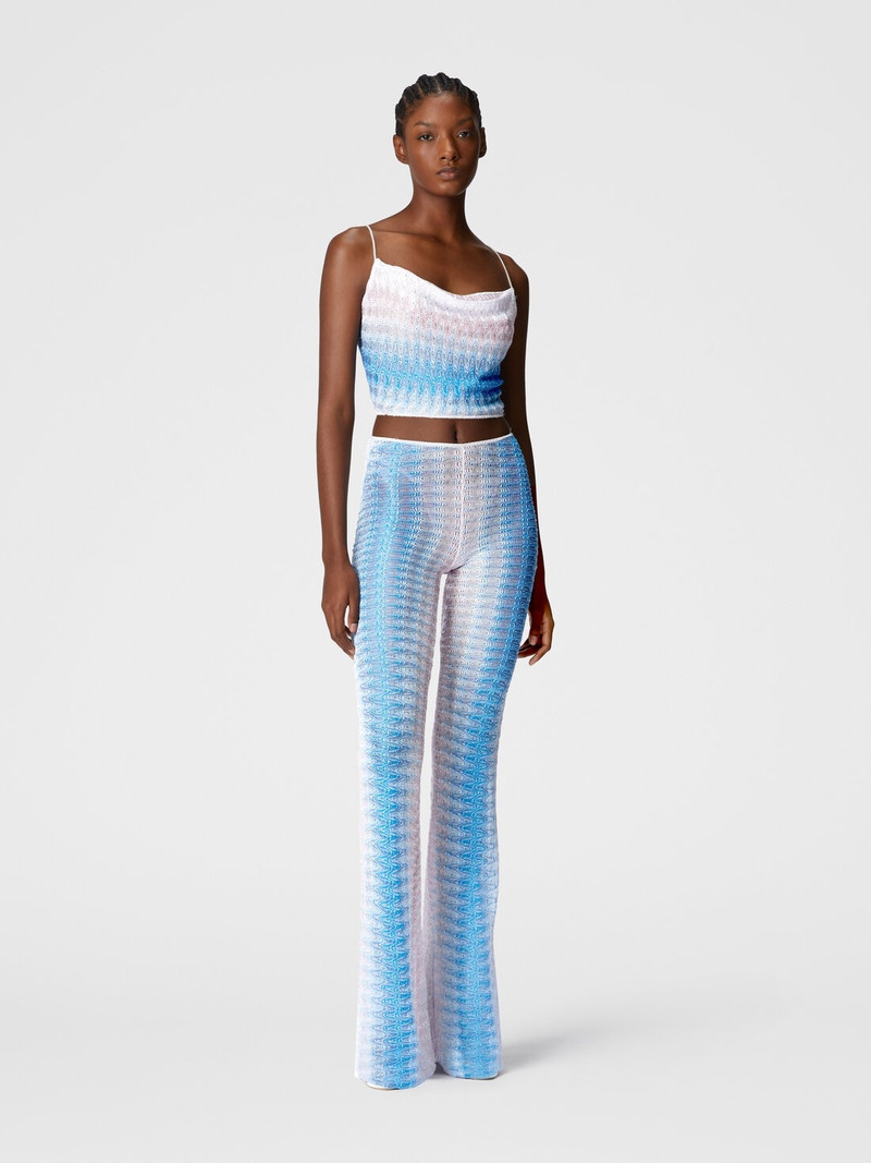 Missoni Low-rise dégradé lace pants outlook