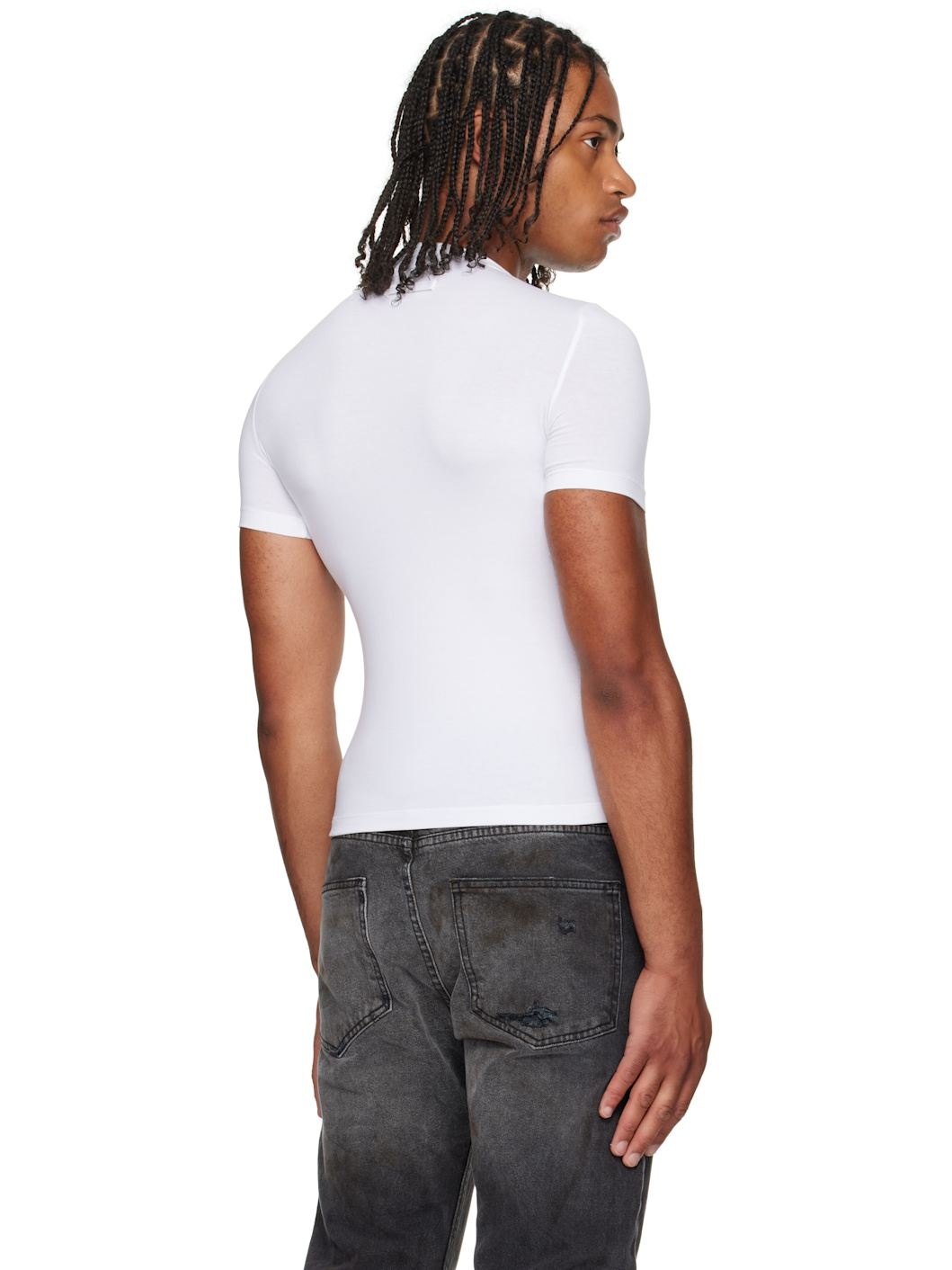 White 'The Gaultier' T-shirt - 3