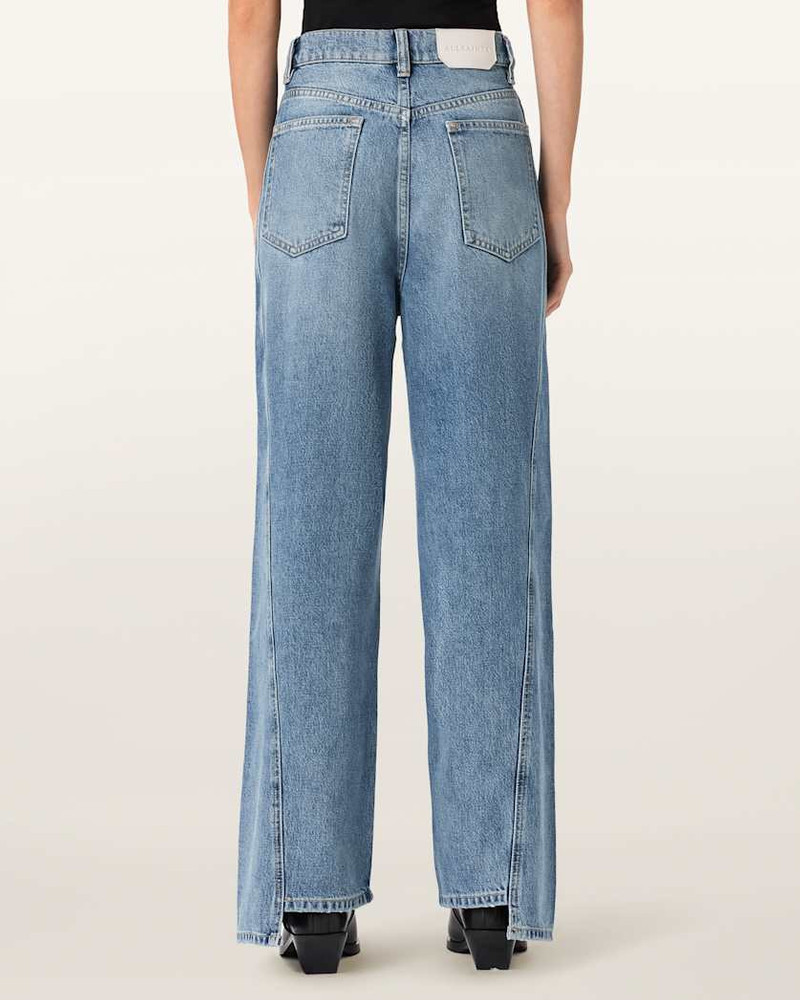 FRANKIE LOOSE FIT STUD DENIM JEANS 8