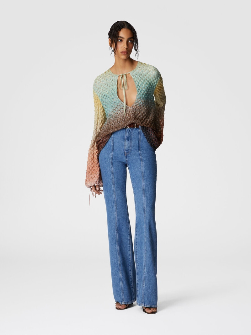 Missoni Dégradé lace blouse with V-neck outlook