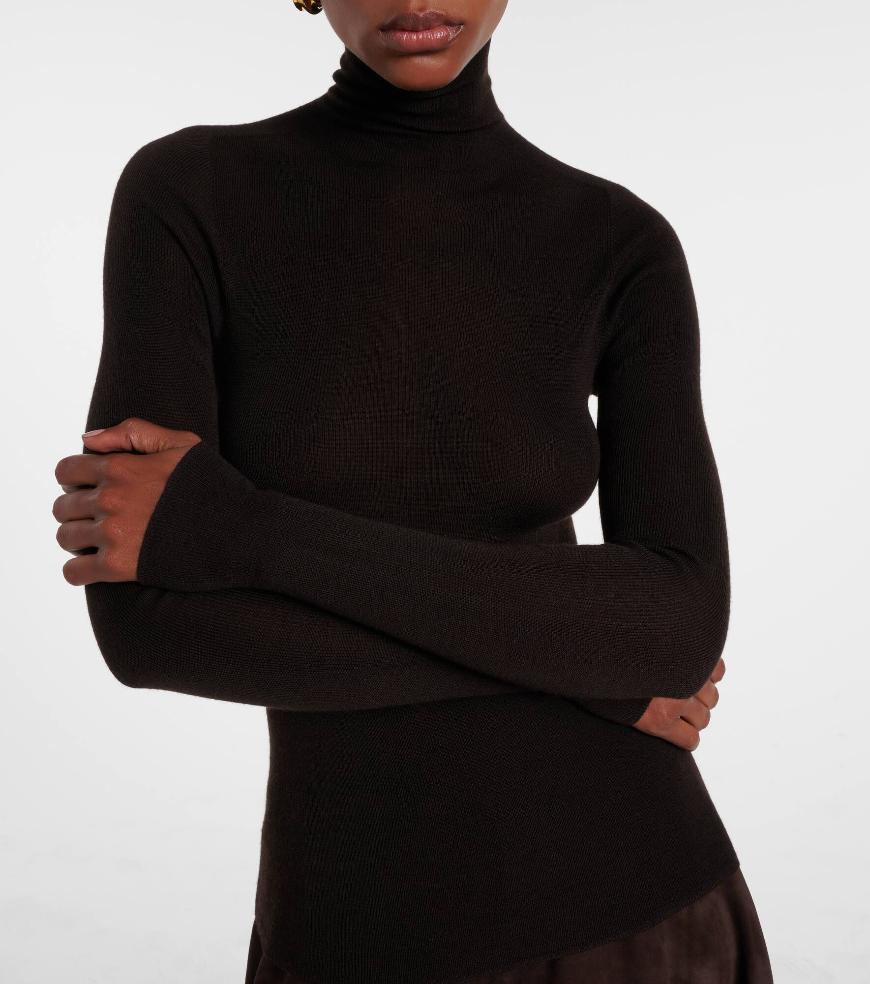 Urban virgin wool turtleneck sweater - 4