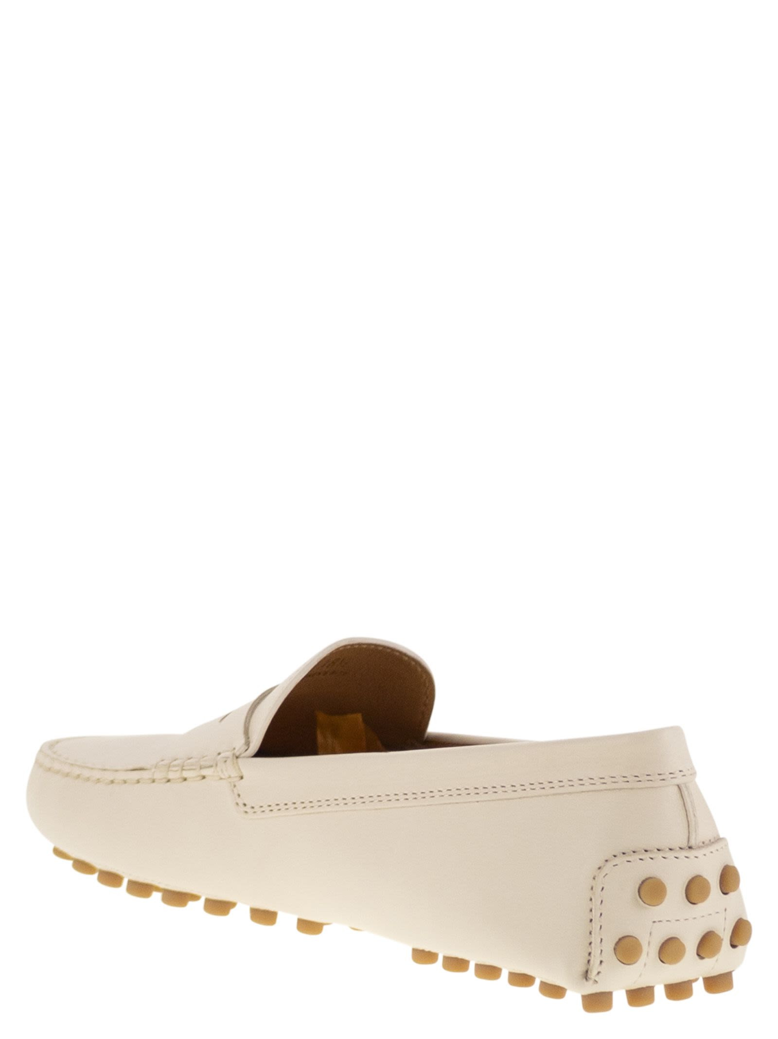 Tod's Women Leather Moccasin Rubber Sole - 3