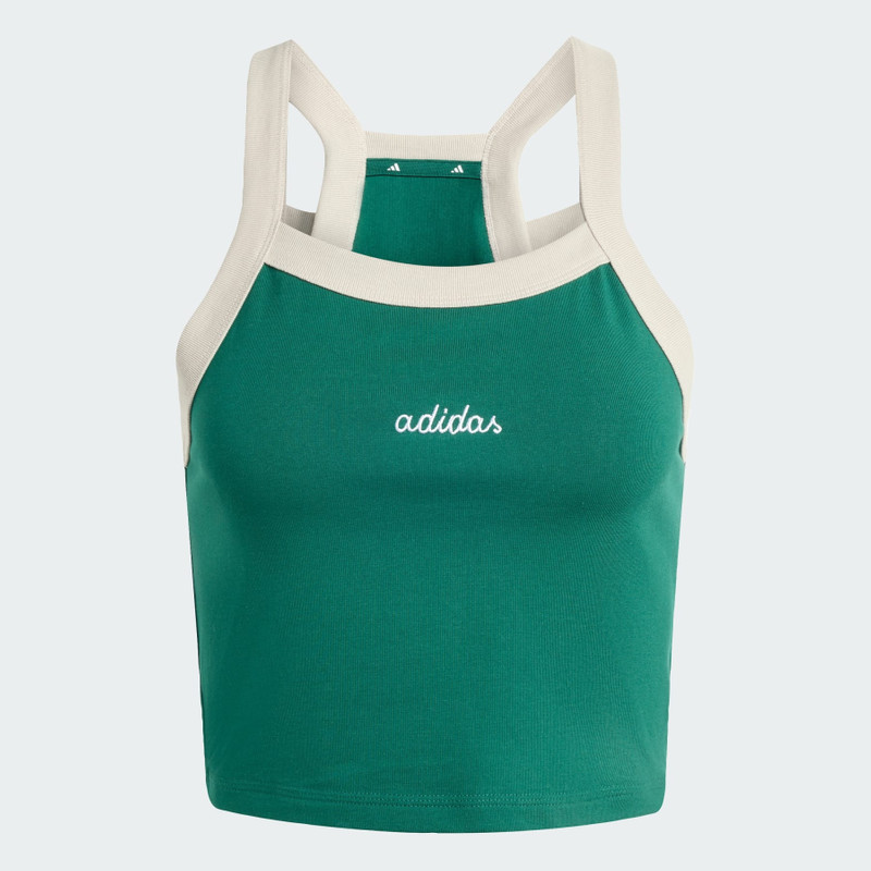 Seasonal Essentials Colorpop Tank with Embroidered Graphic 1