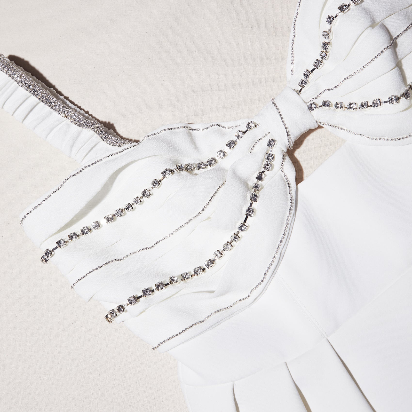 self portrait white bow dress 美品 White Bow Embroidered Midi Dress – self-portrait-US