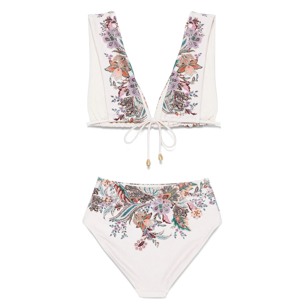 Zimmermann Neutrals Beachwear - Bikinis Women - 2