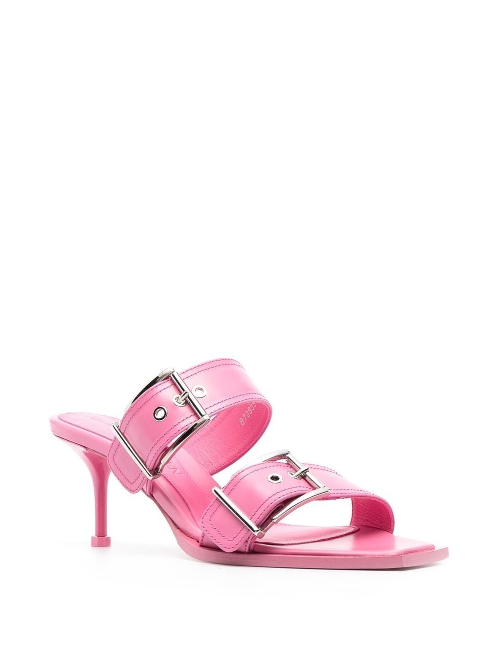 buckled 72mm leather sandals - 2