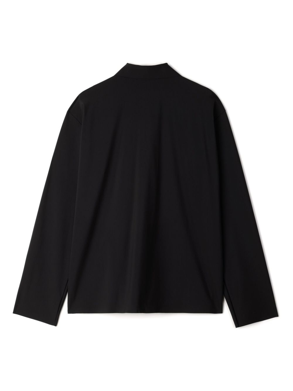 long sleeve zipped polo shirt - 2