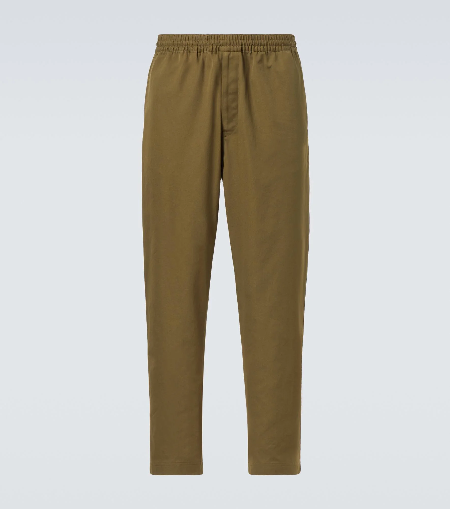 Cotton straight pants - 1