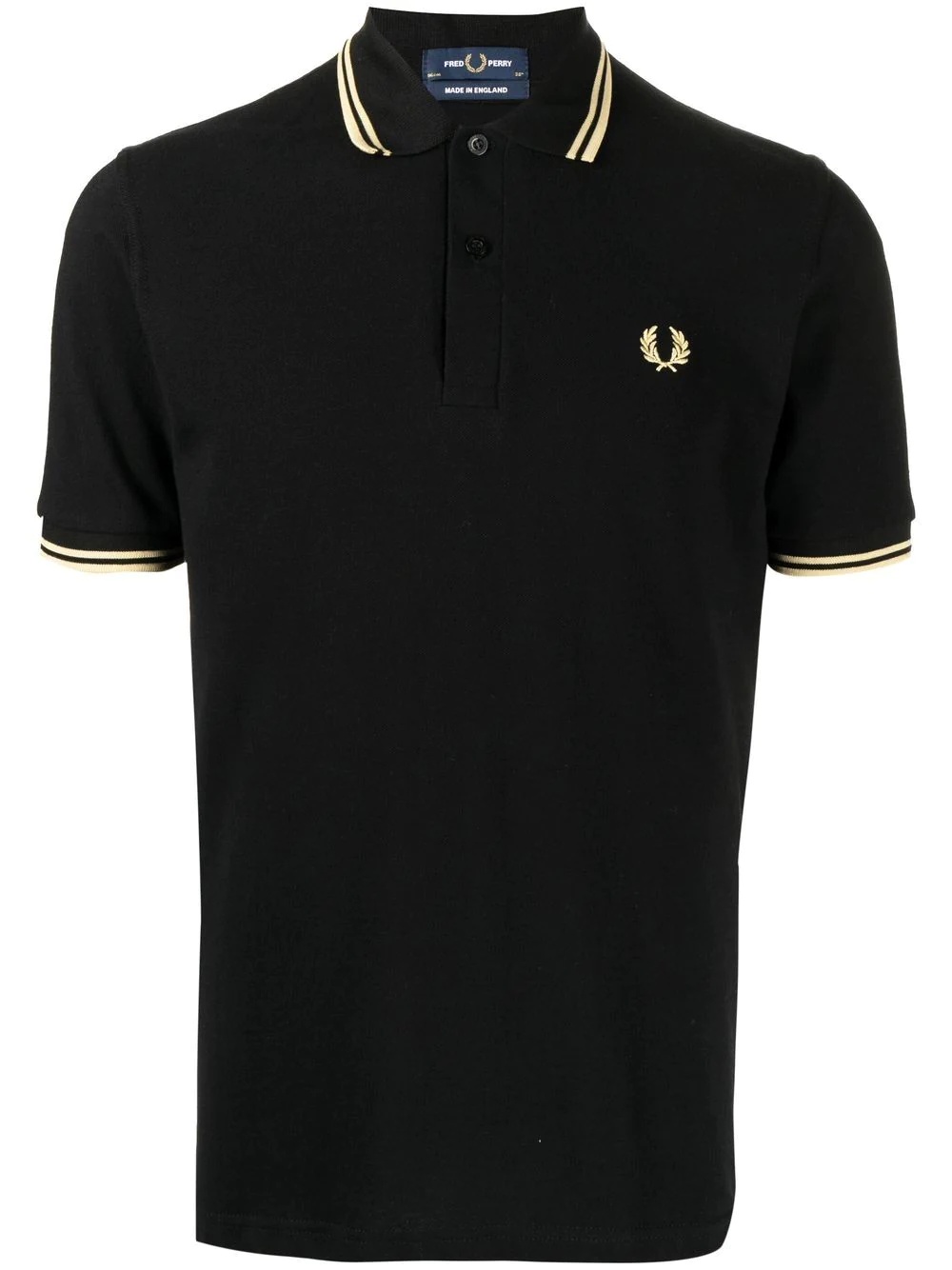 twin-tipped polo shirt - 1