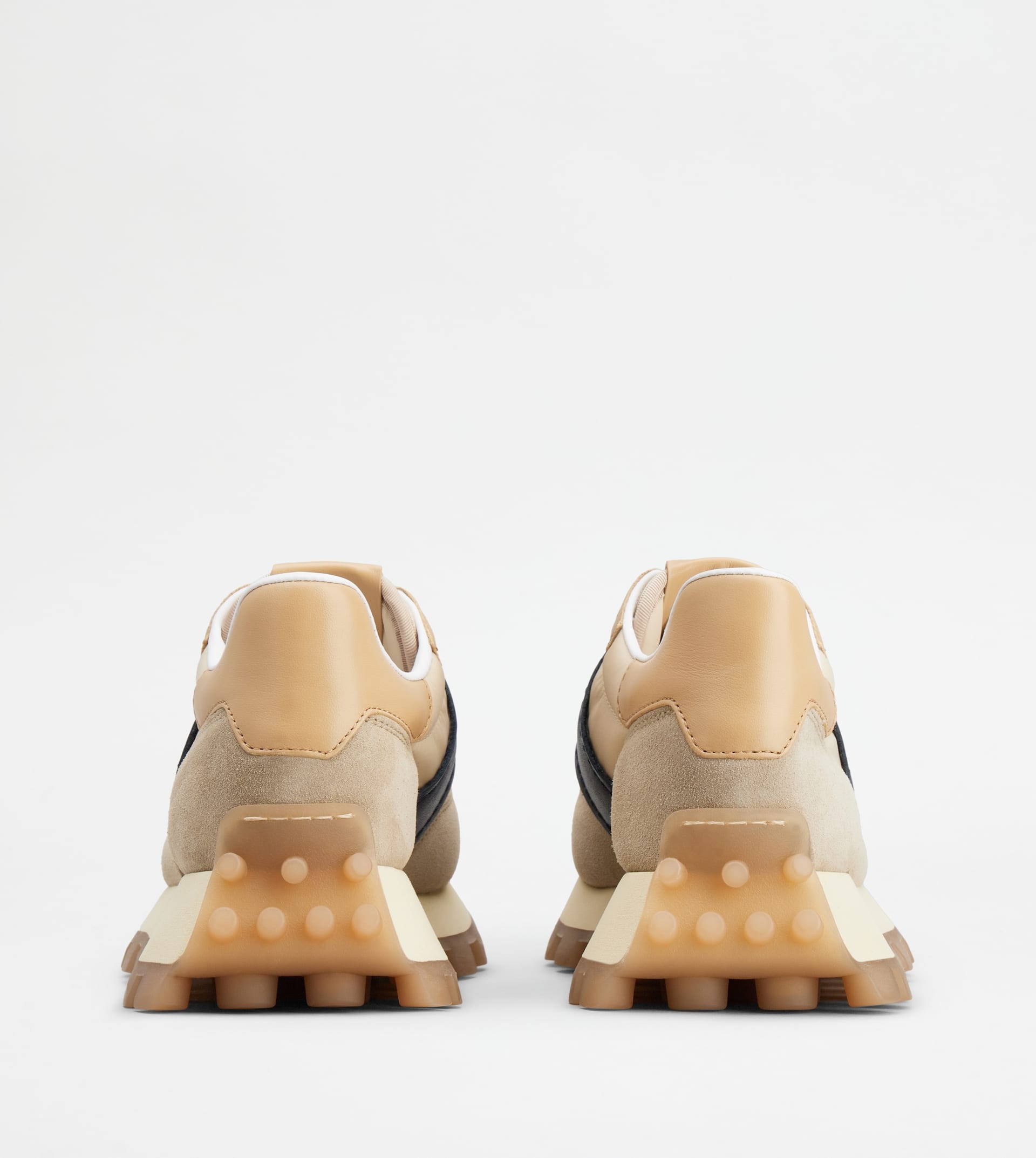 SNEAKERS TOD'S 1T IN SUEDE AND FABRIC - BEIGE, BLUE - 2